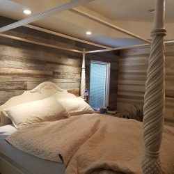 reclaimed wood wall bedroom featured