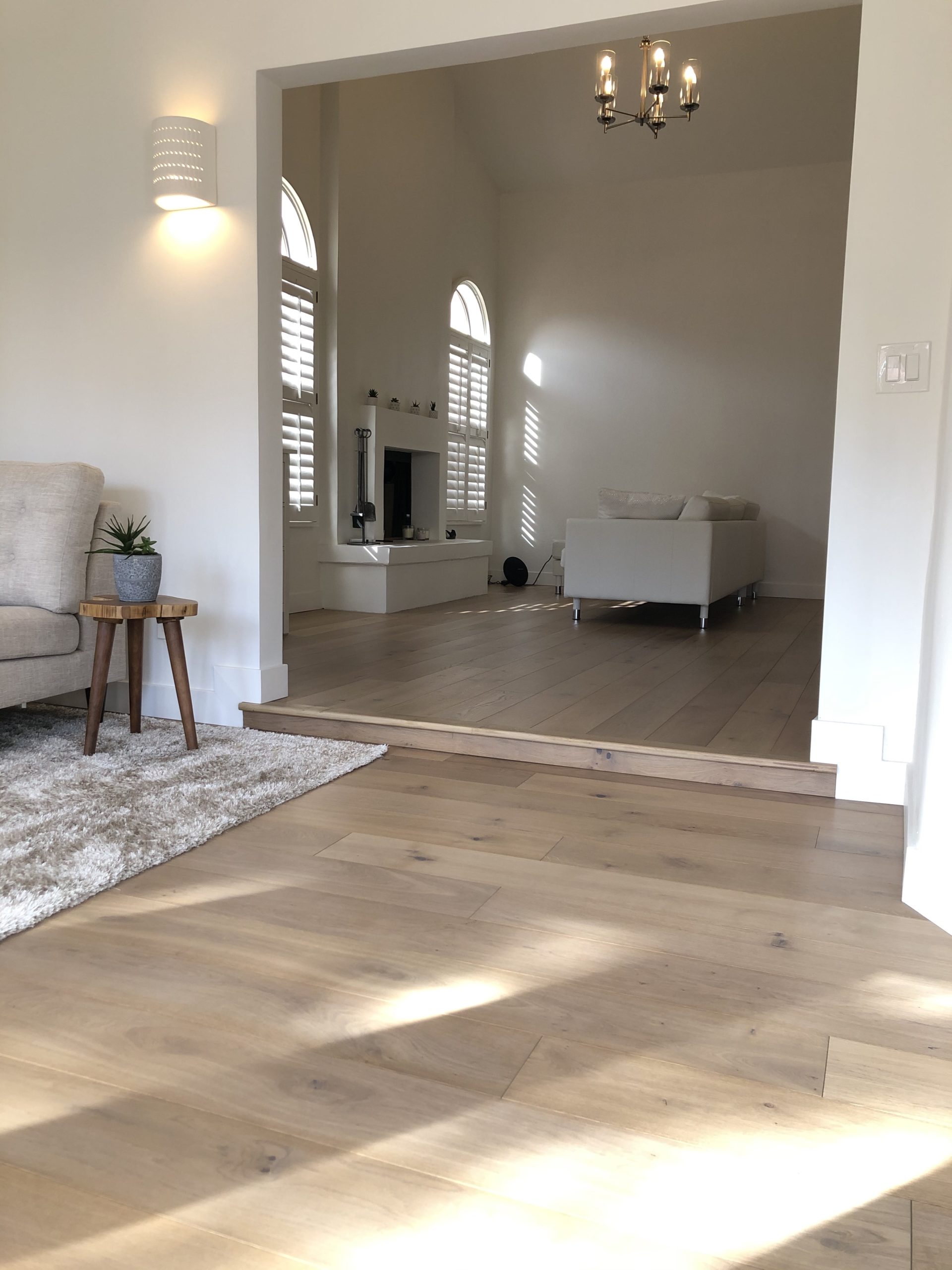 French Oak, Wide Plank Engineered Hardwood Floor